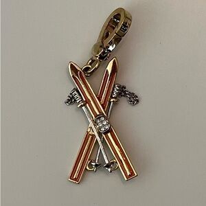 Juicy Couture Skis Charm